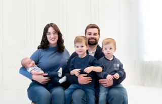 Faith Solon, Pastor and family